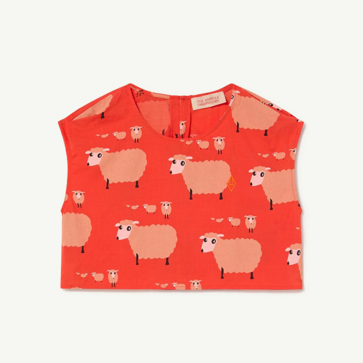 Baboon Kids Shirt Red