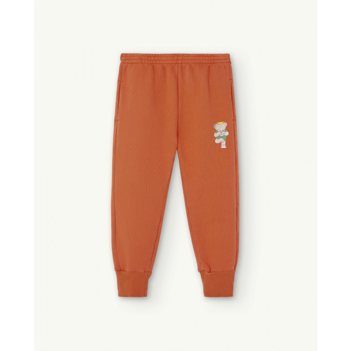 Panther Pants Orange Yoga Crown