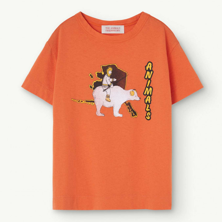 Rooster T-Shirt Orange