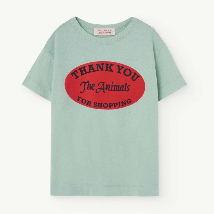 Rooster T-Shirt Turquoise