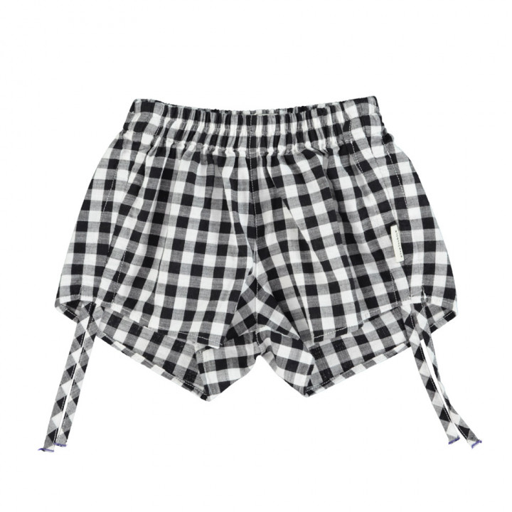 Shorts Black & White Checkered