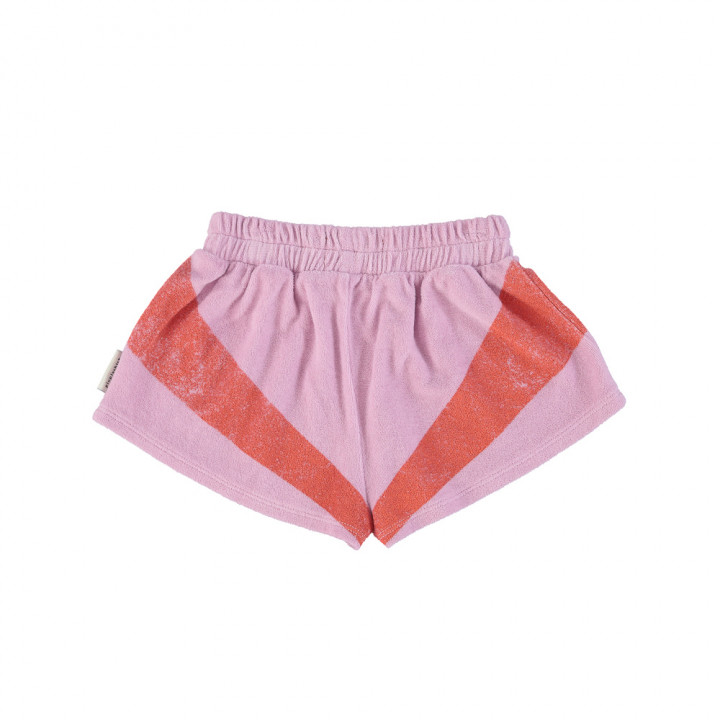 Shorts Lilac & Red
