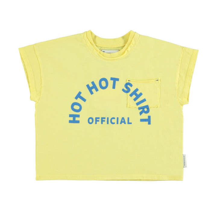 T-Shirt Yellow w/ Ice Cream Print