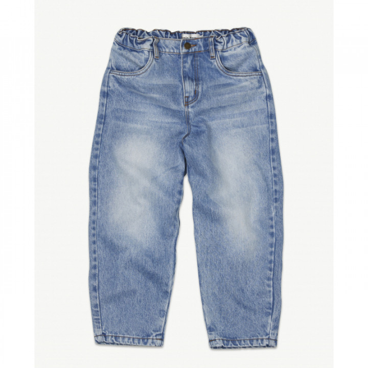 Tapered Jean Distressed Blue