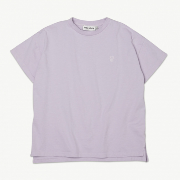 Oversized Tee Lavender Frost