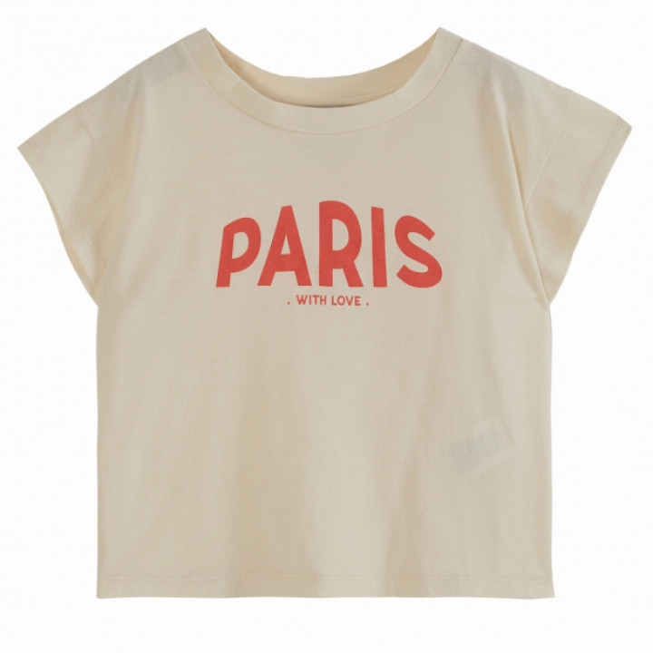 T-Shirt Paris Ecru
