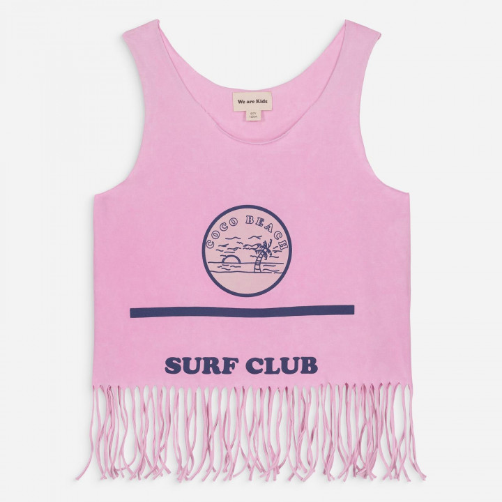 Tee Liv Jersey Super Pink + Print Surf Club