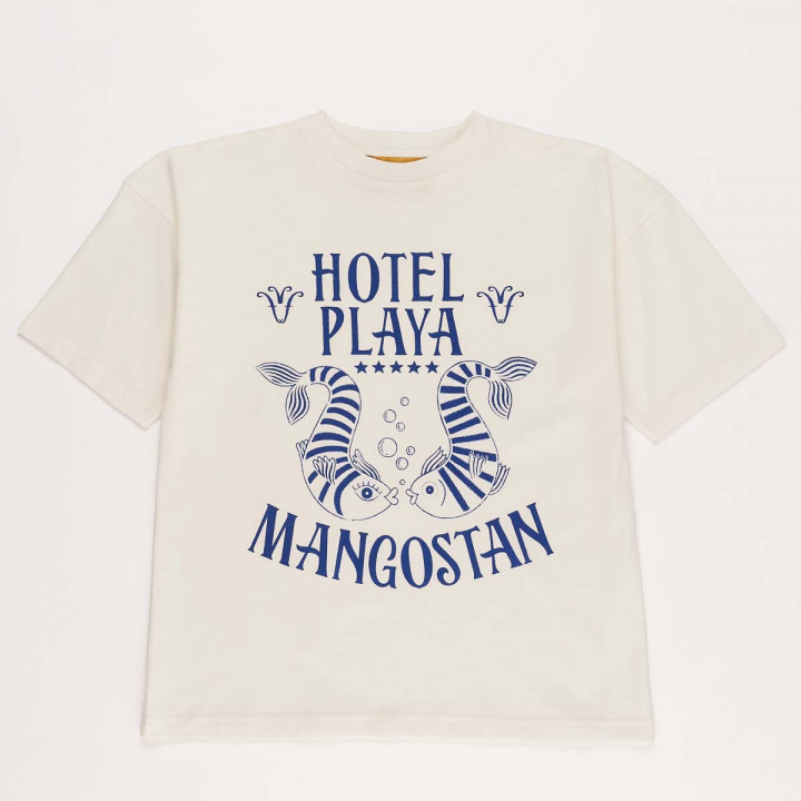 Hotel Playa T-Shirt Cloudy White