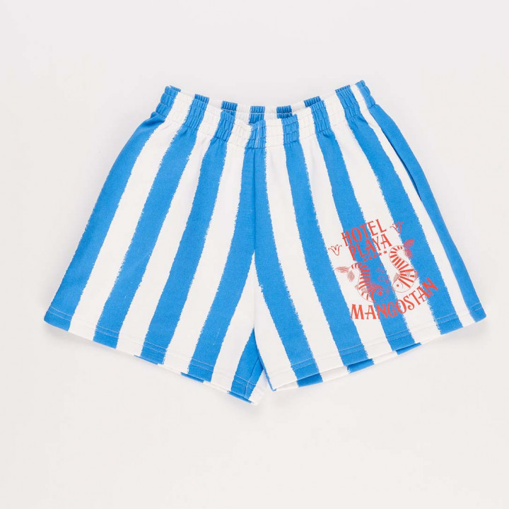 Stripes Sweatpants White/Blue