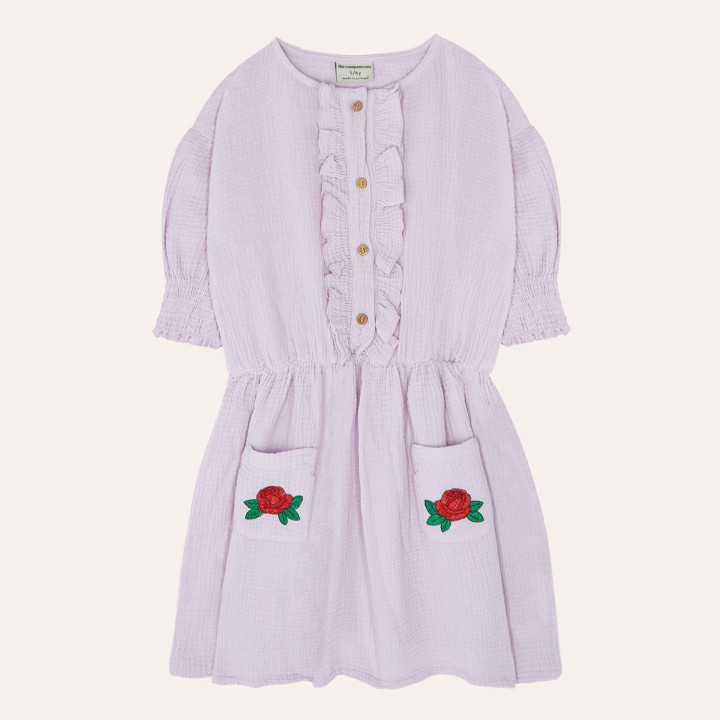 Flowers Embroidery Dress