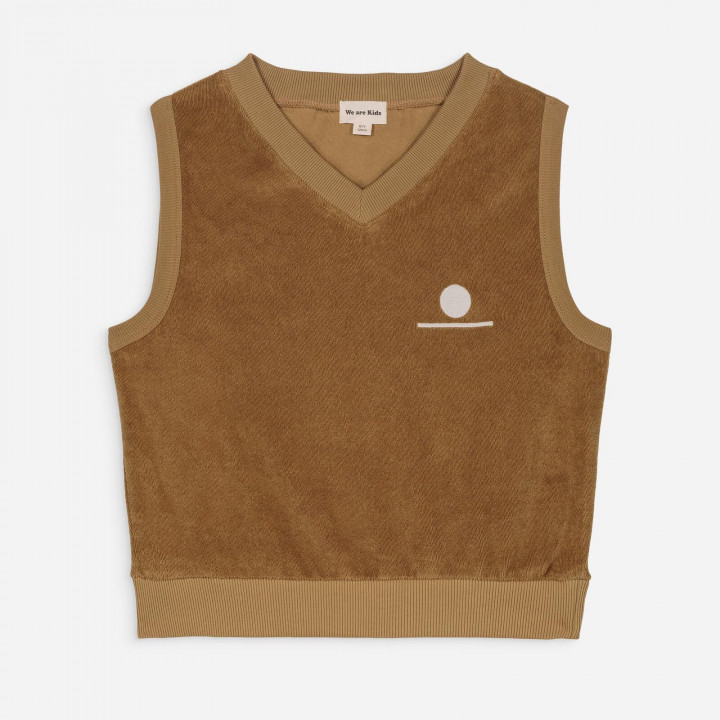 Top Louis Terry Toffee + Logo Coconut