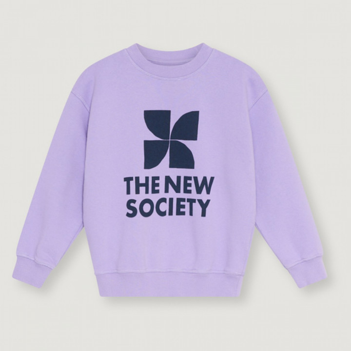 TNS Logo Sweatshirt Violet Tulip