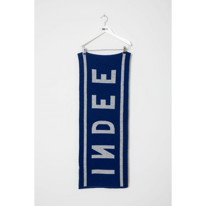 Walkman Bi Colour Scarf W/logo Royal Blue TU