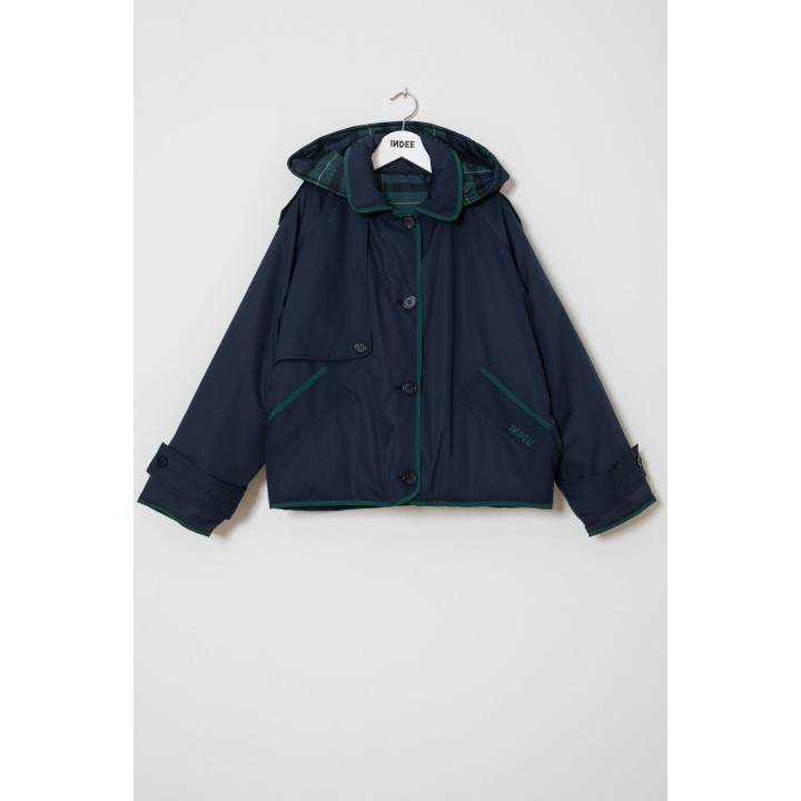 Windy Reversible Nylon Jacket Navy
