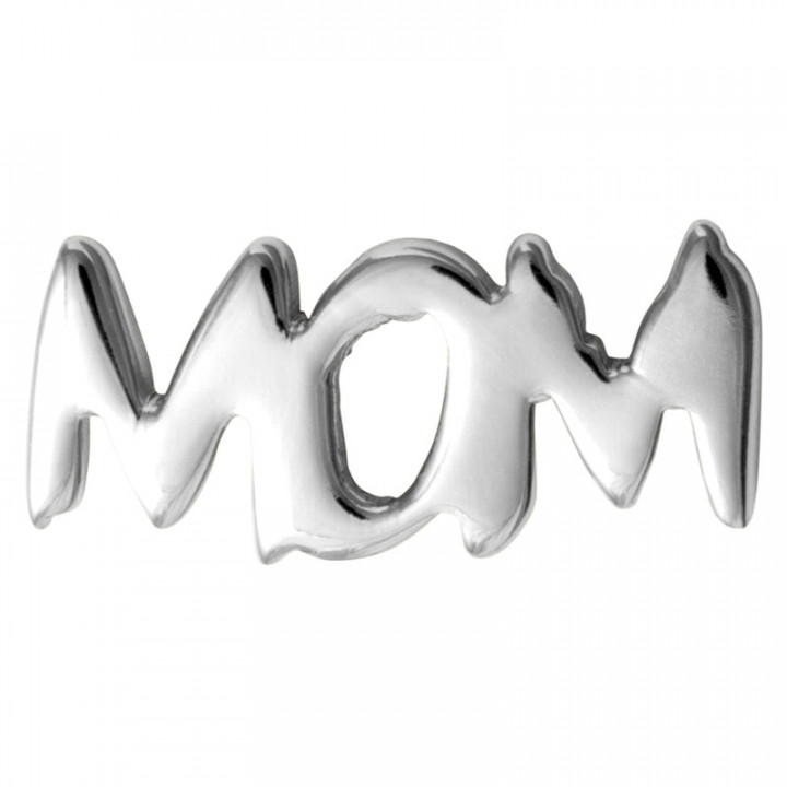 Word Mom Silver 1 Pcs