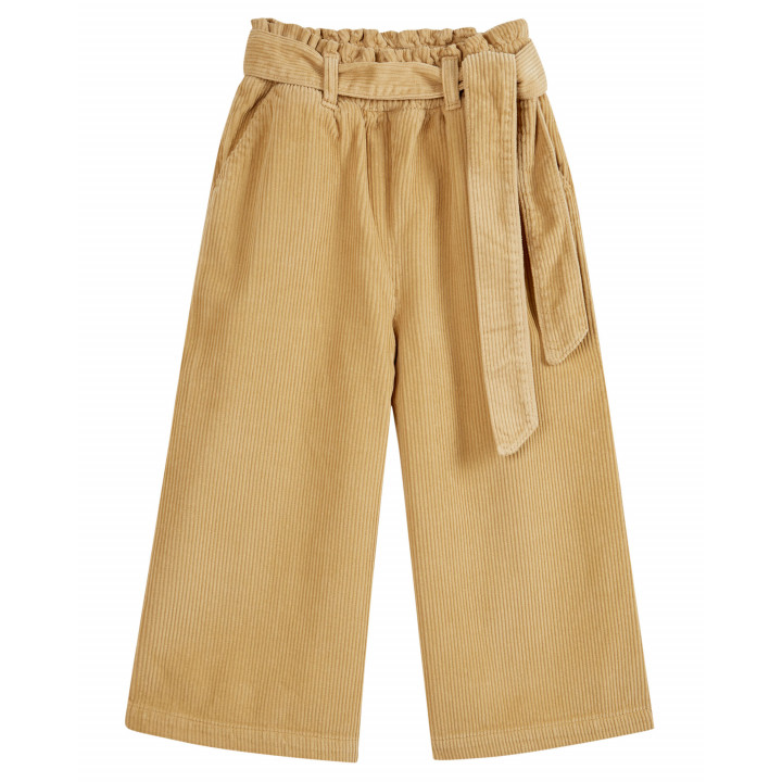 Trousers Ample Ceinture Biscotte
