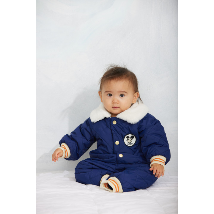 Ritzratz Quilted Baby Overall Blue