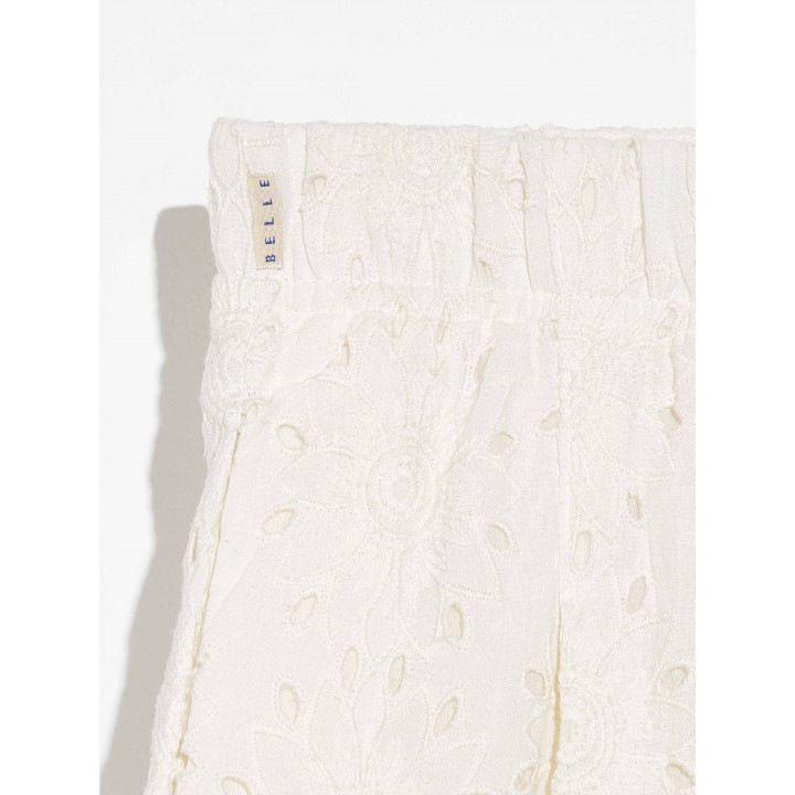 Peacock Shorts Off White