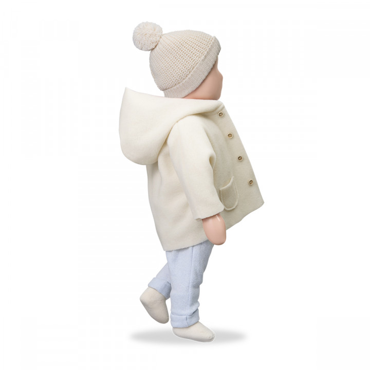 Menton Hooded Jacket Ecru