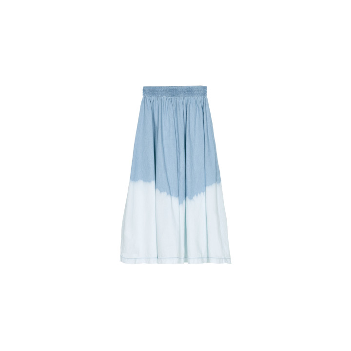Aspendale Bleached Blue Long Skirt | Finger in the Nose | Goldfish