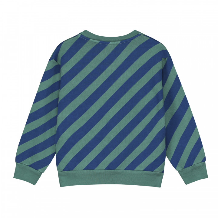 Sweatshirt Diagonal Stripes Greenlake