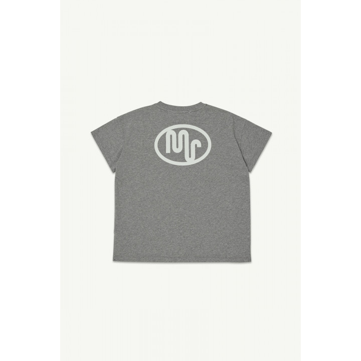 Oversized Tee Grey Melange