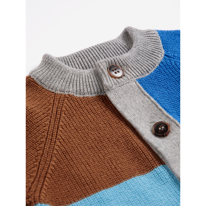 Bobo Choses Color Block Cardigan