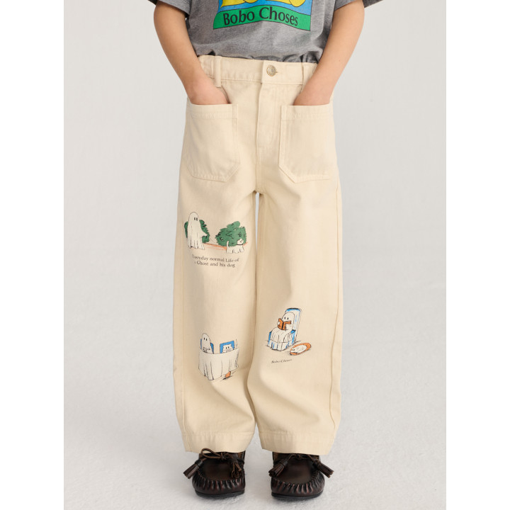 Everyday Ghosts Twill Pants