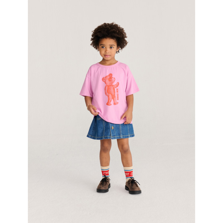 Booo Bo Choses Tag Denim Skirt