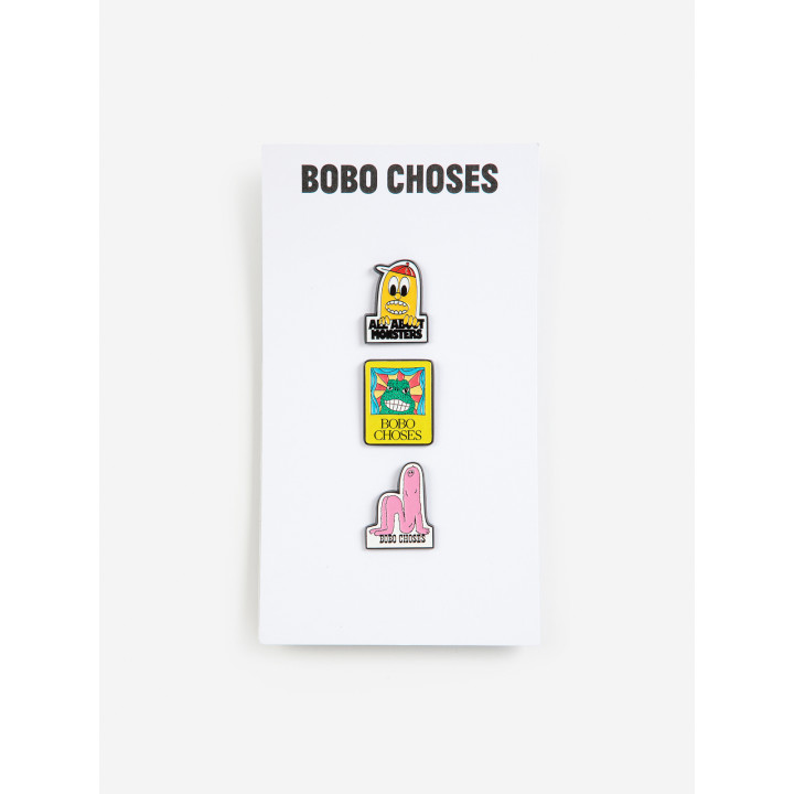 All About Monsters Pins-ONESIZE