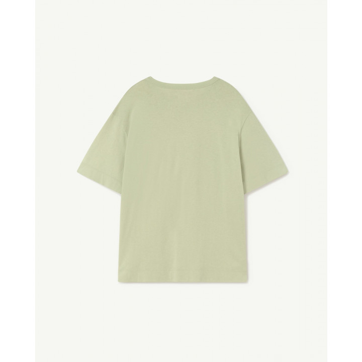 Rooster Oversize Kids T-Shirt Soft Green