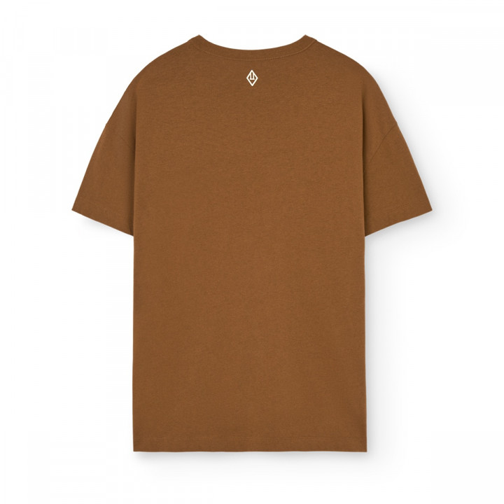 Salmon Woman T-shirt Brown