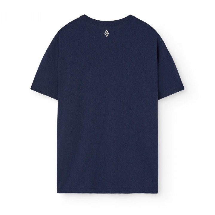 Salmon Woman T-shirt Navy