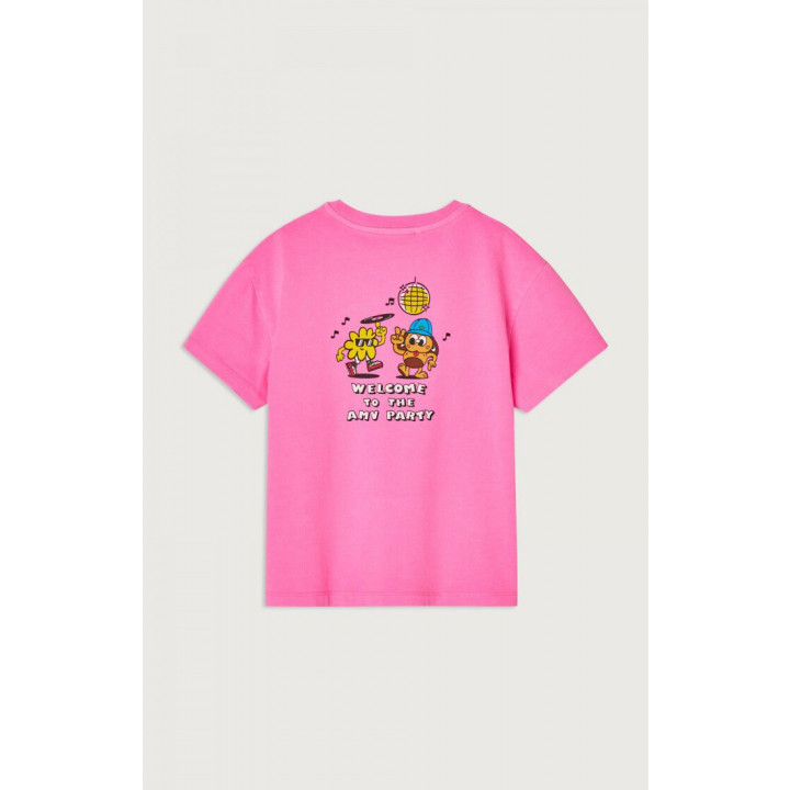 Fizvally T-Shirt Rose Fluo