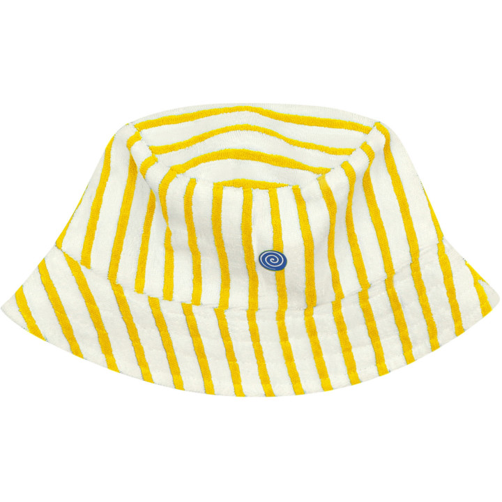 Sponge Hat Stripes Yellow