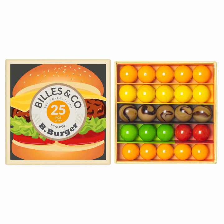 Minibox B-Burger Marbles