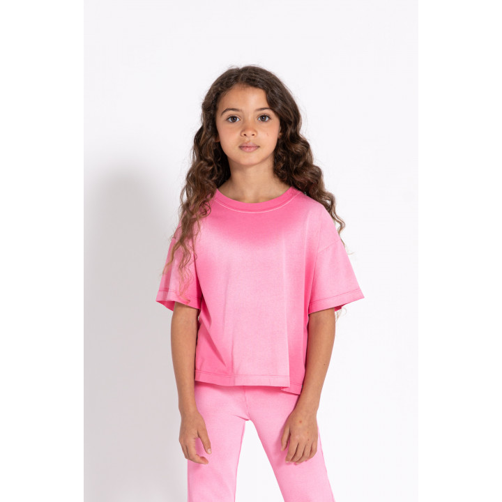 Queen Hot Pink Gradient Short Sleeve T-Shirt