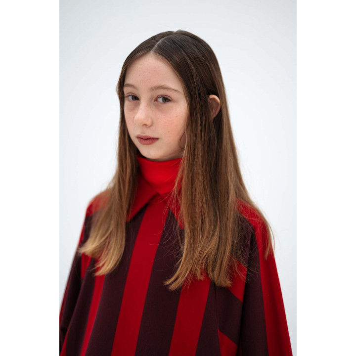Turtle Neck Firecracker Red