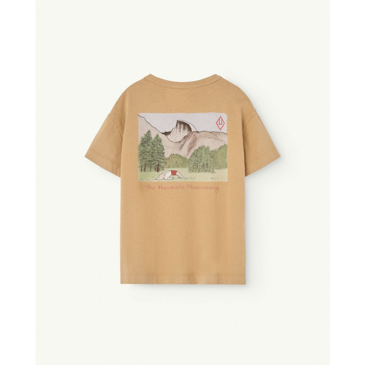 Rooster T-shirt Brown Babar 