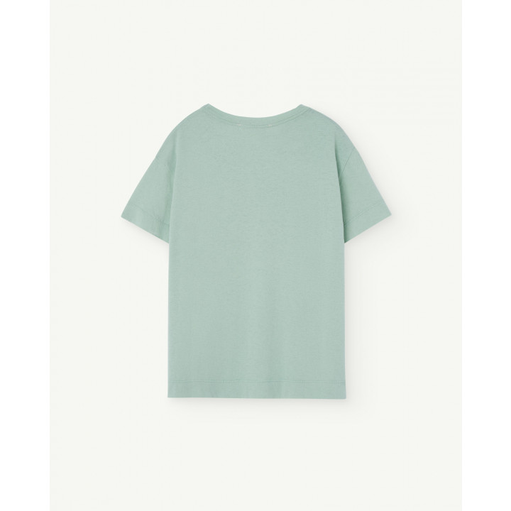 Rooster T-Shirt Turquoise