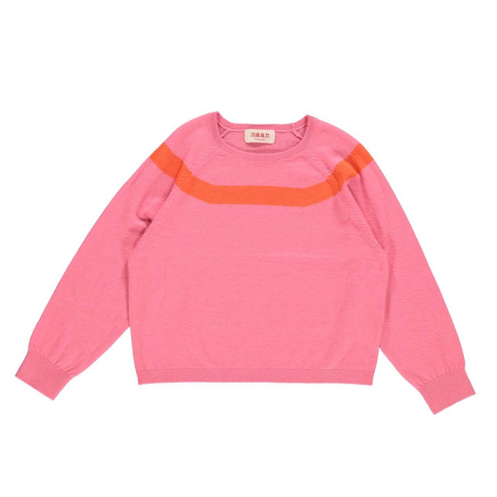 Smart Knitted Jumper Pink