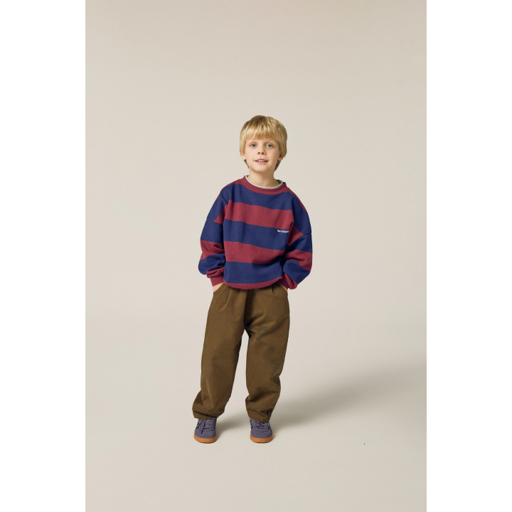 Blue Stripes Sweatshirt
